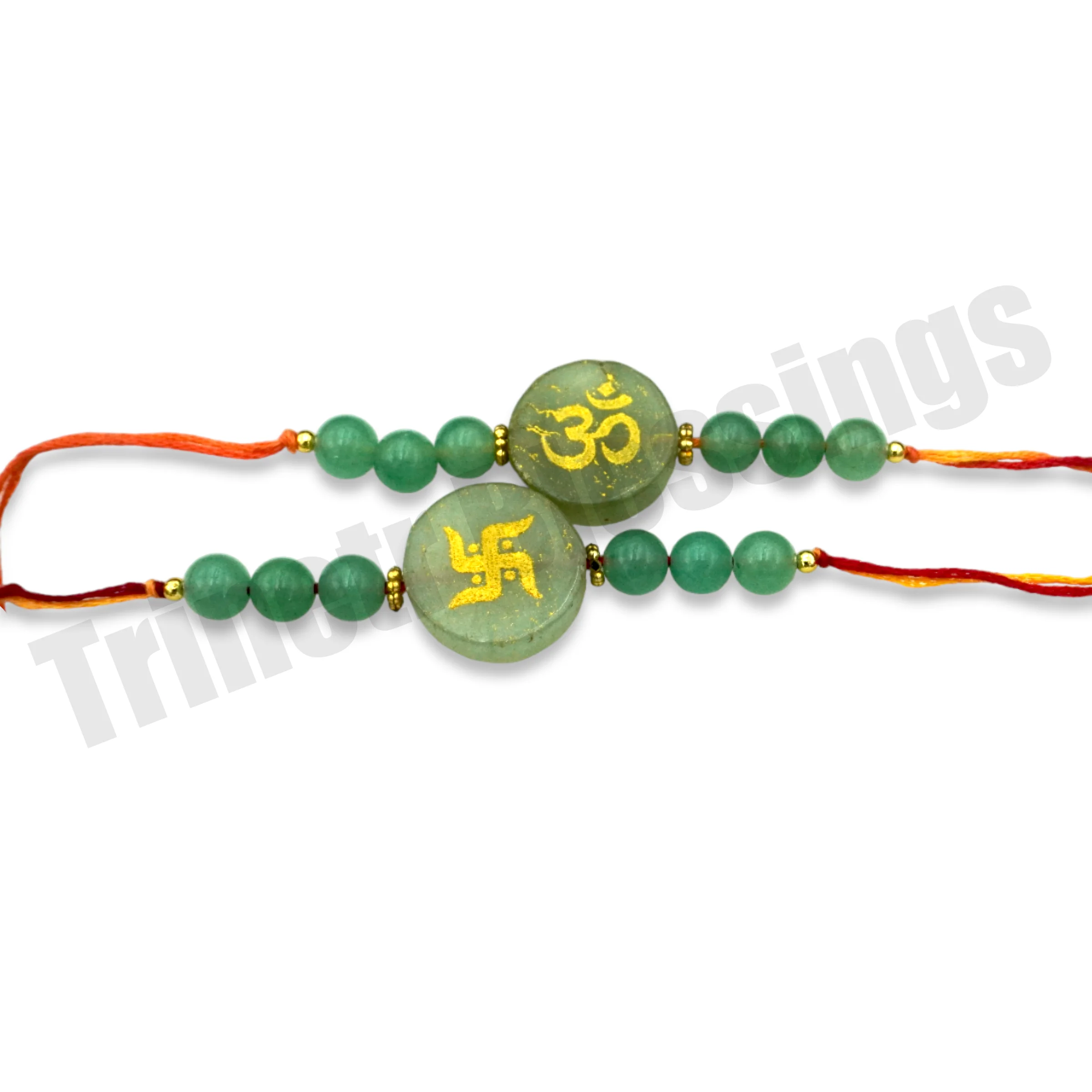 Green Aventurine Rakhi - Image 2